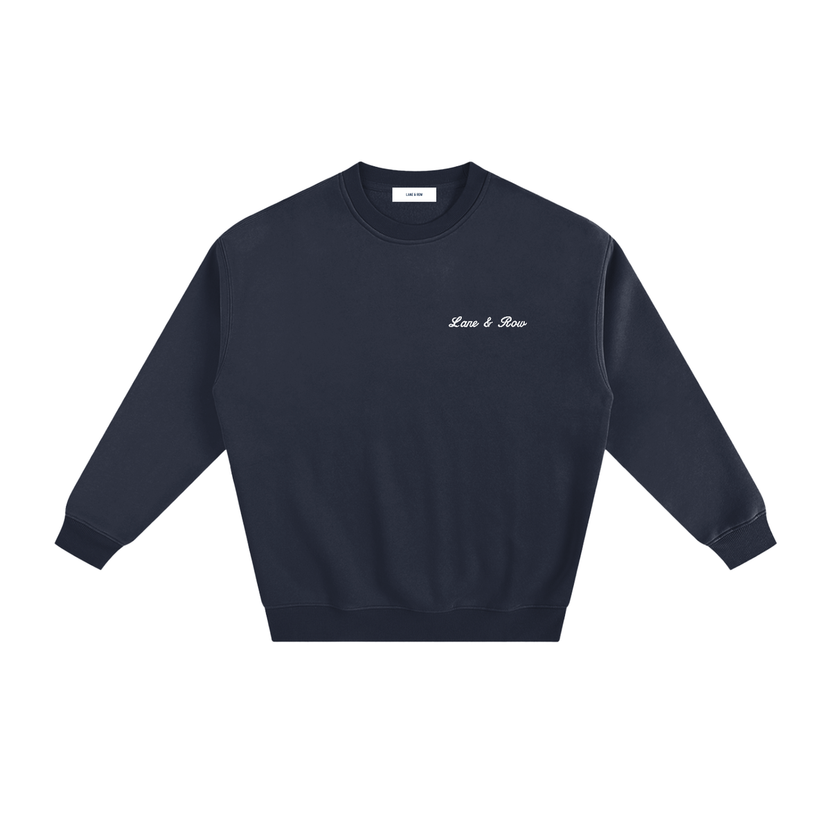 Club Embroidery Fleece Sweatshirt Navy