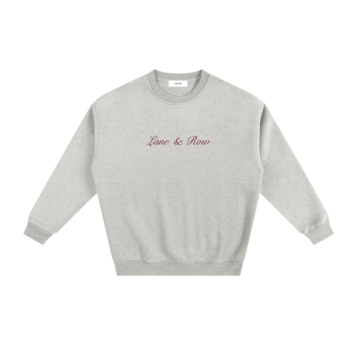 Heritage Embroidery Fleece Sweatshirt Heather