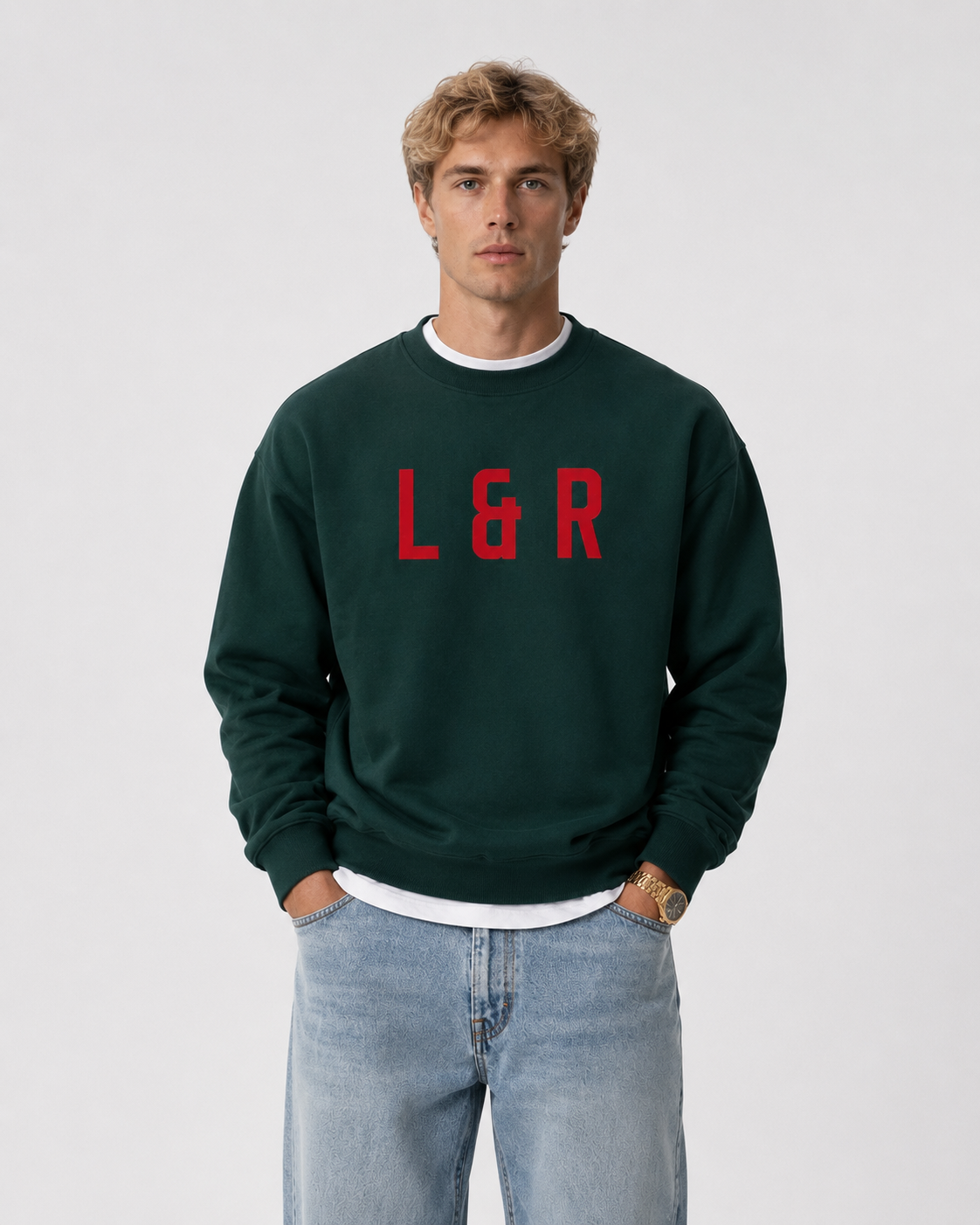 Acra Club Unisex Fleece Sweatshirt Forest
