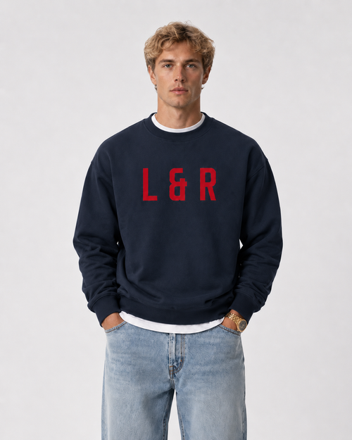 Acra Club Unisex Fleece Sweatshirt Navy