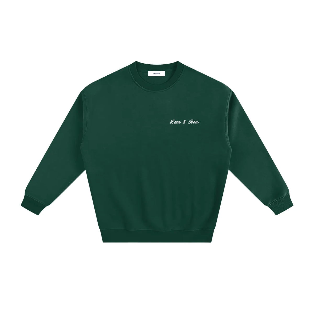 Club Embroidery Fleece Sweatshirt Forest