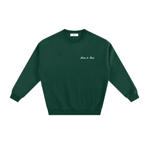 Club Embroidery Fleece Sweatshirt Forest