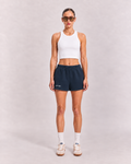 Leisure Short Fleece Navy