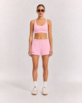 Leisure Short Fleece Pink Salt