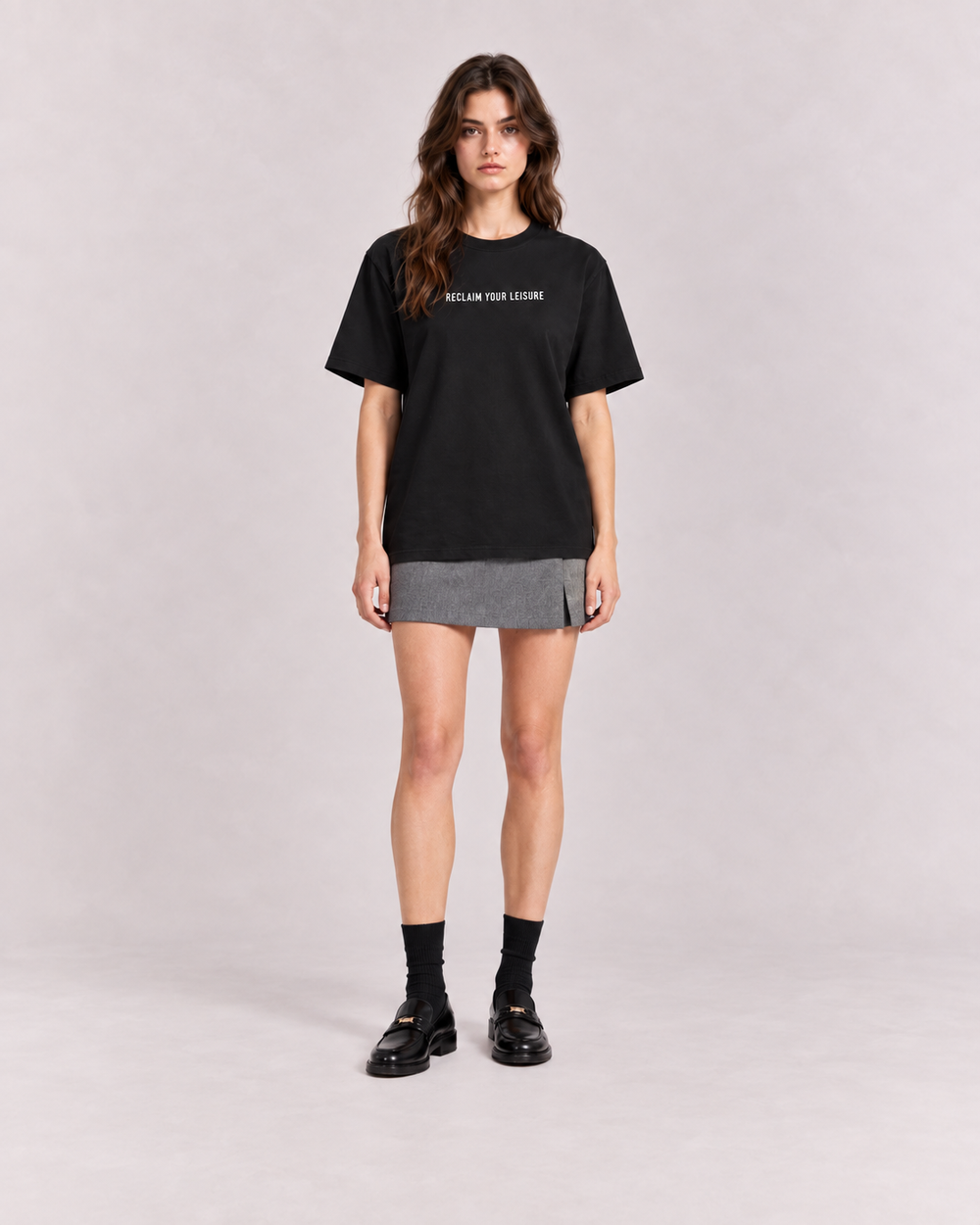 Reclaim Tee Black