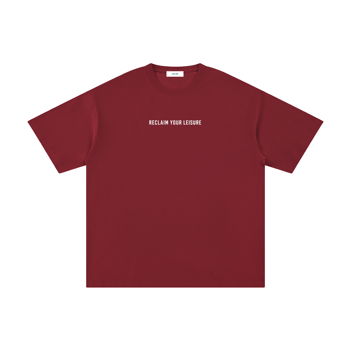 Reclaim Tee Garnet
