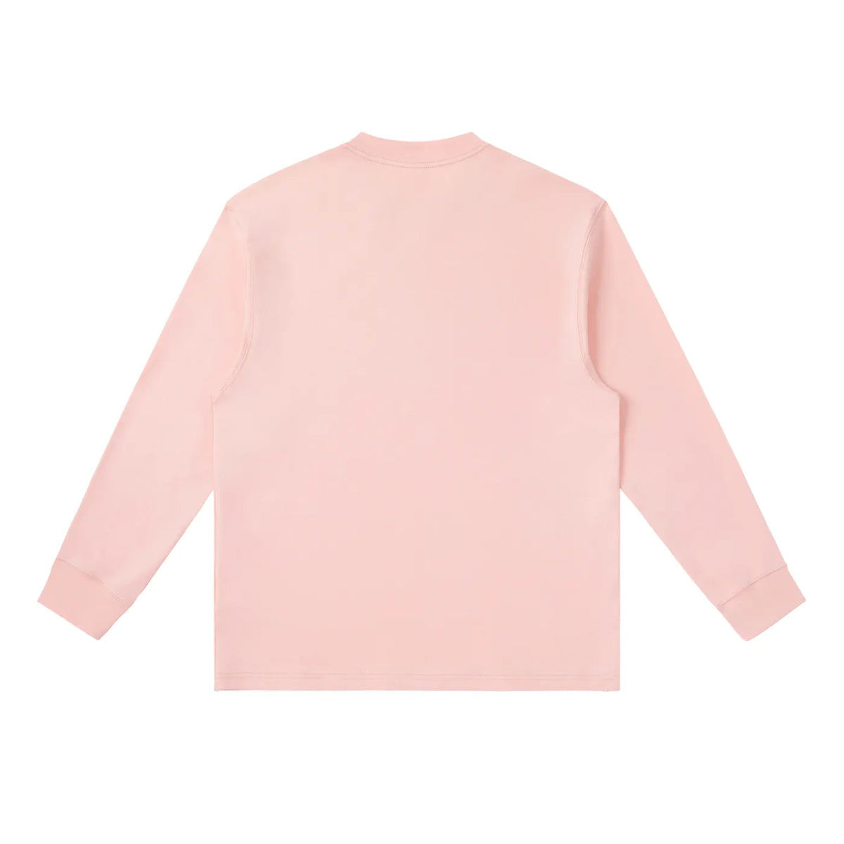 Crest Long Sleeve Crew Tee Ballet Pink