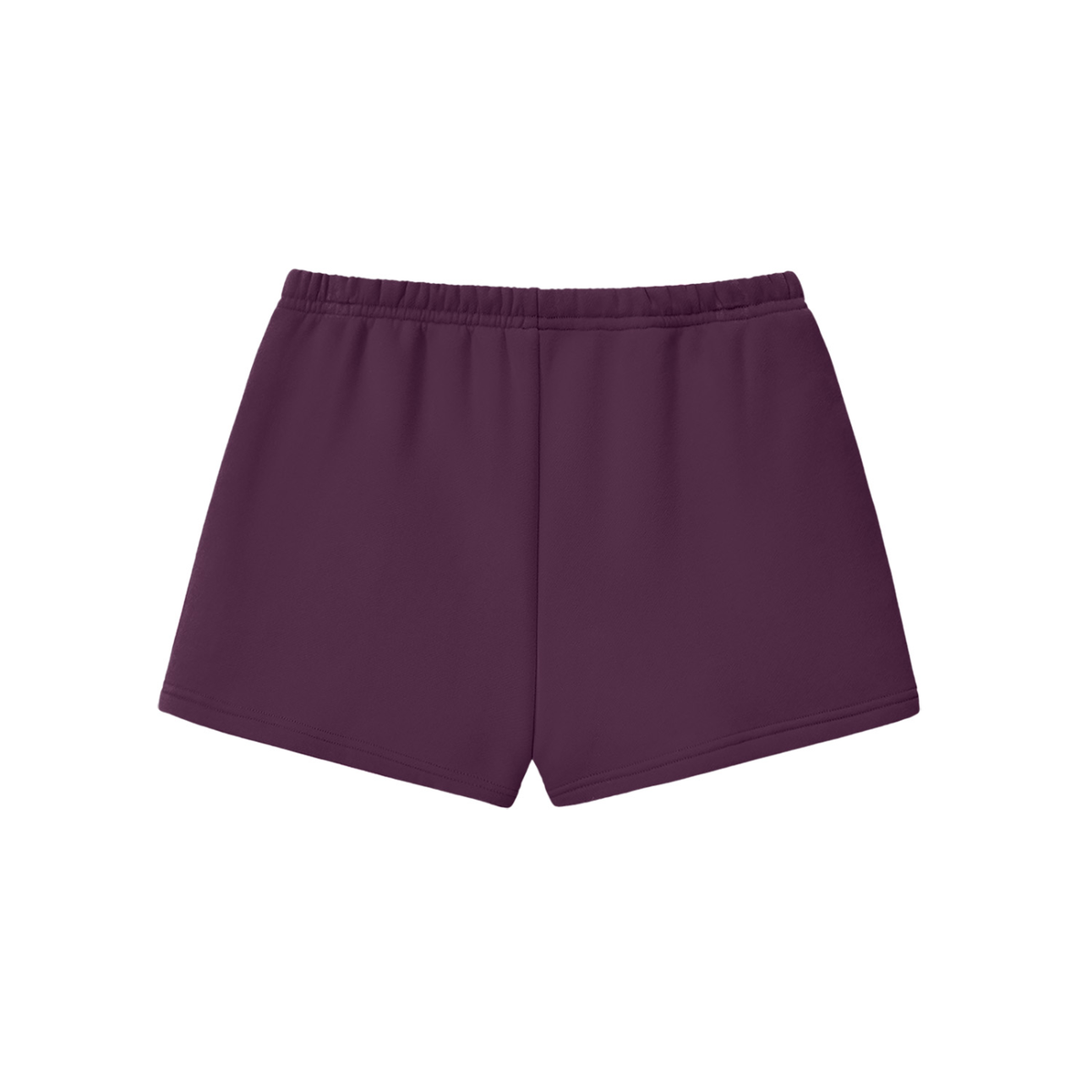 Lane & Row Leisure Short Fleece in Black Cherry, back view