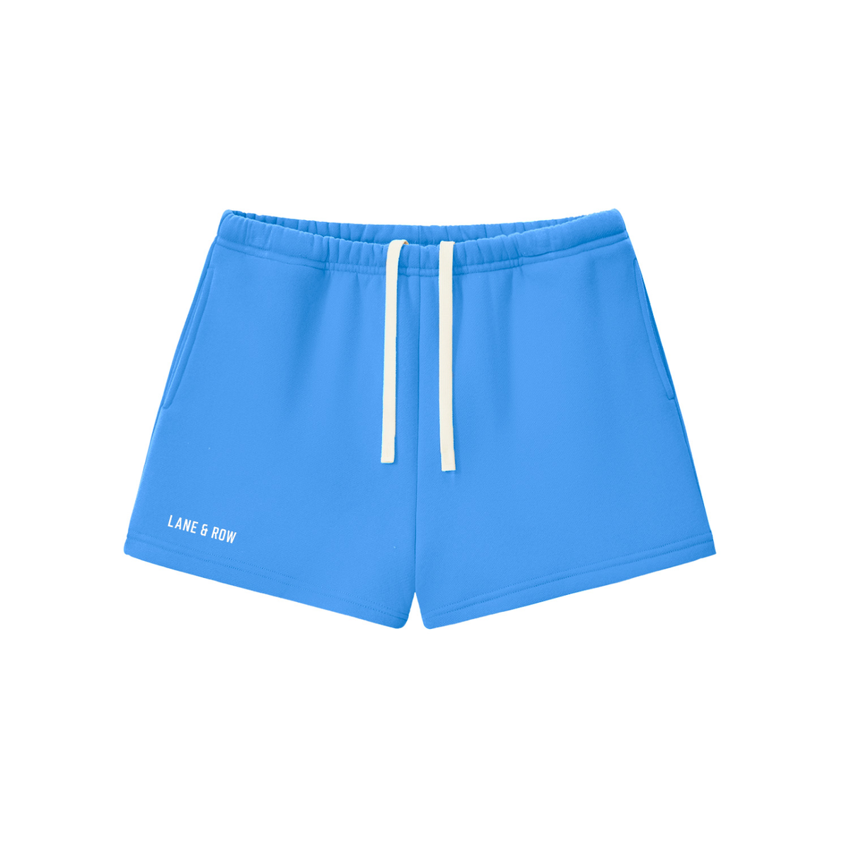 Lane & Row Leisure Short Fleece in Cornflower, front view