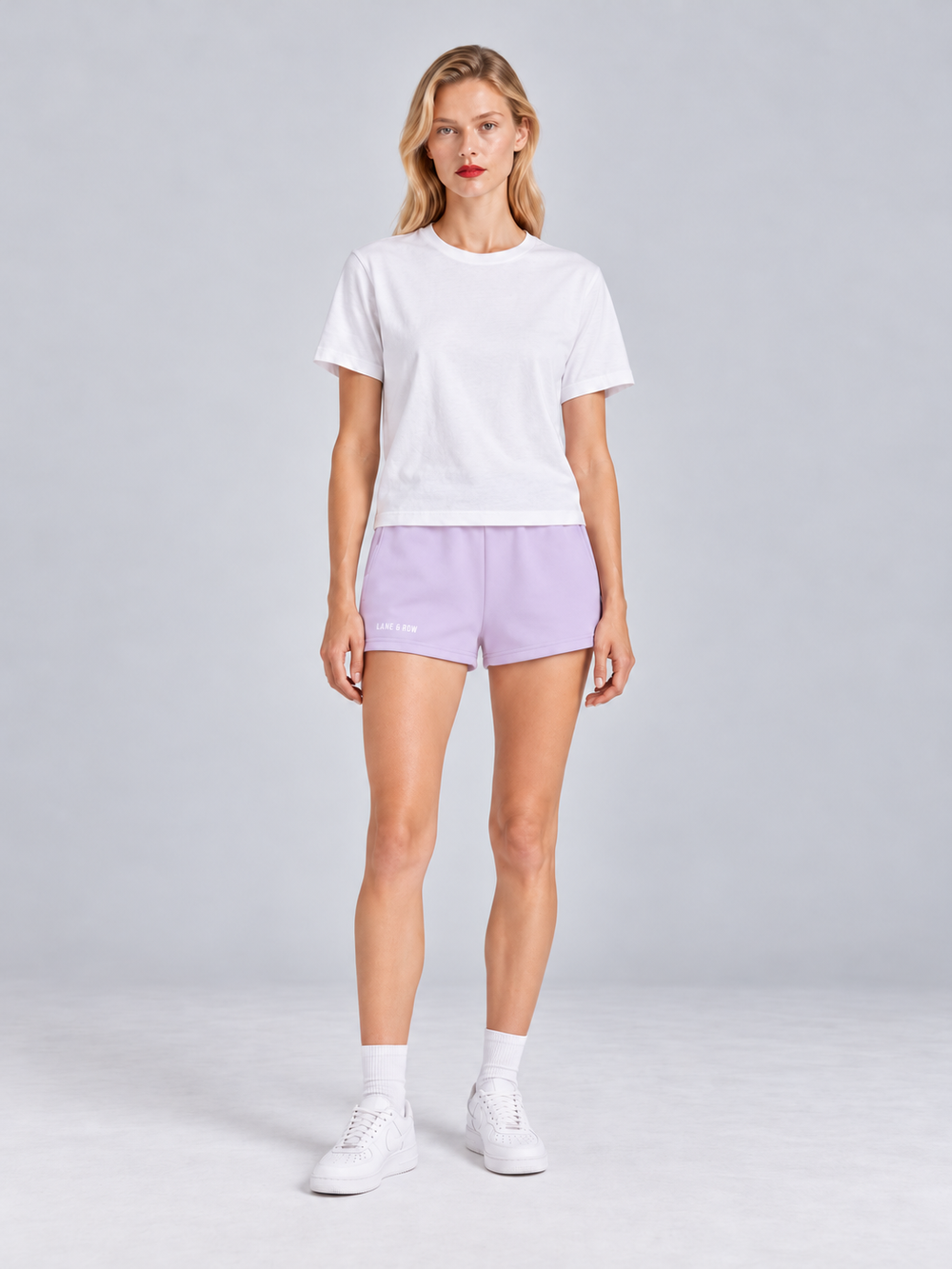 Leisure Short Fleece Lilac